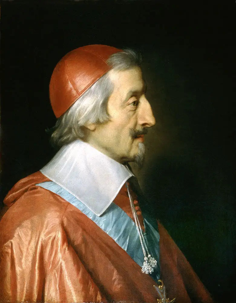 Portret van kardinaal Richelieu - Philippe de Champaigne