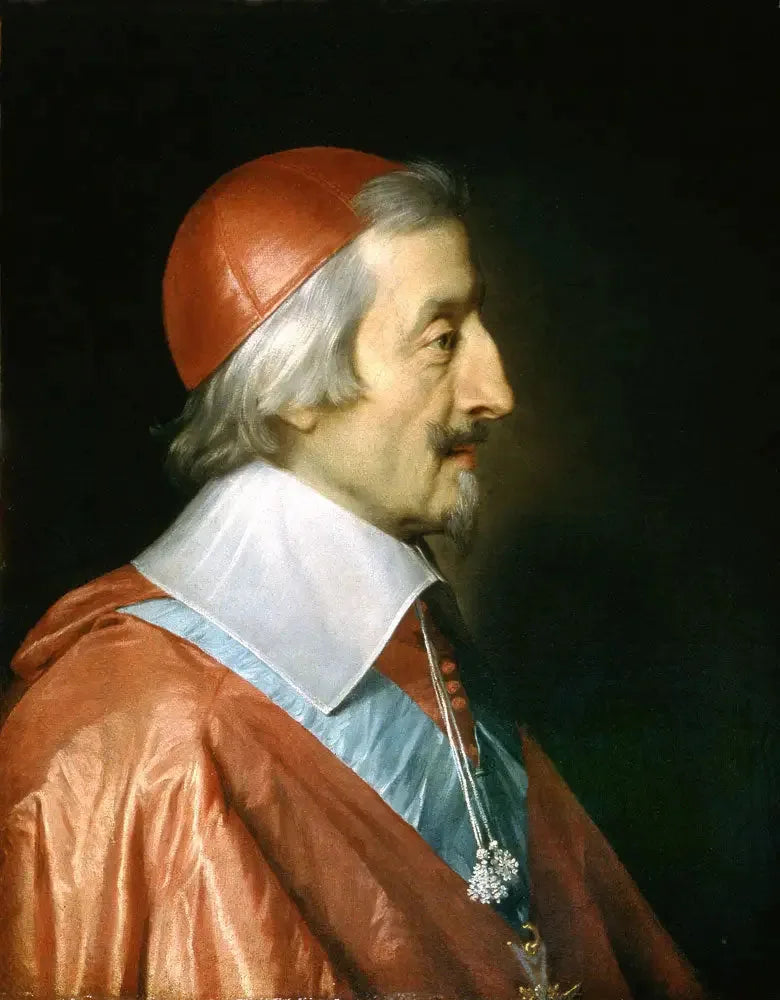 Portret van kardinaal Richelieu - Philippe de Champaigne