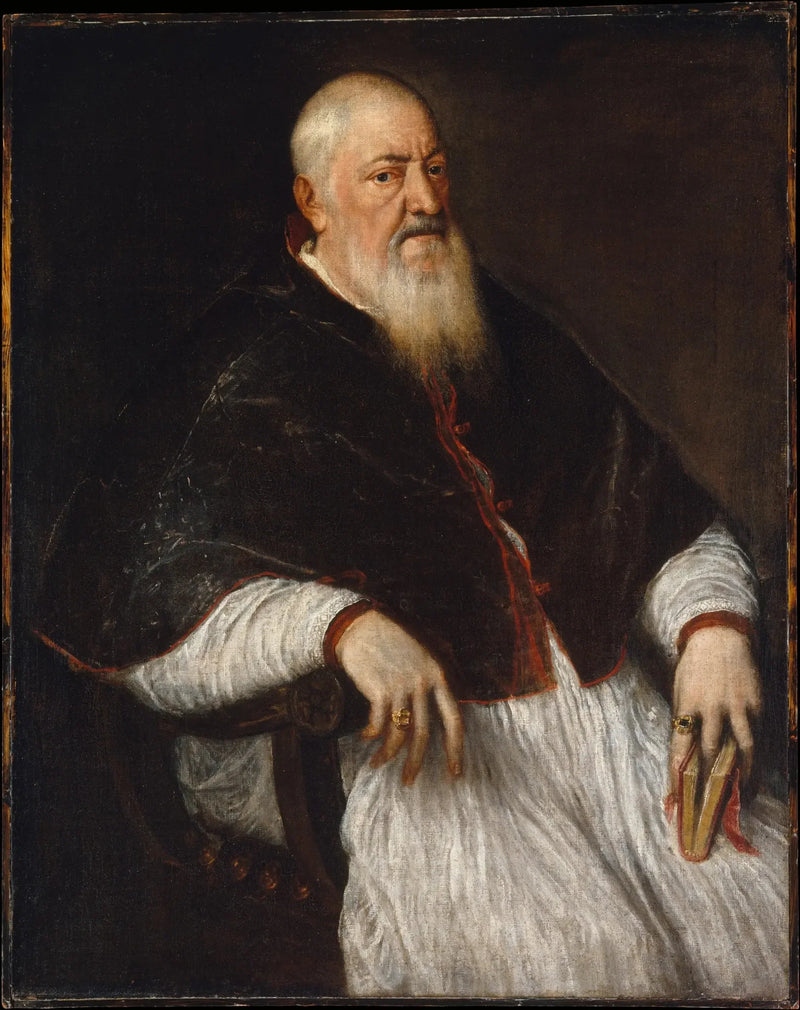 Portret van kardinaal Filippo Archinto - Titian