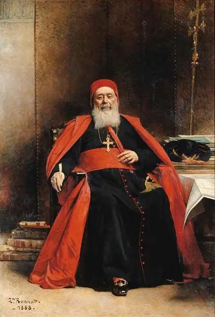 Portret van Kardinaal Lavigerie - Léon Bonnat
