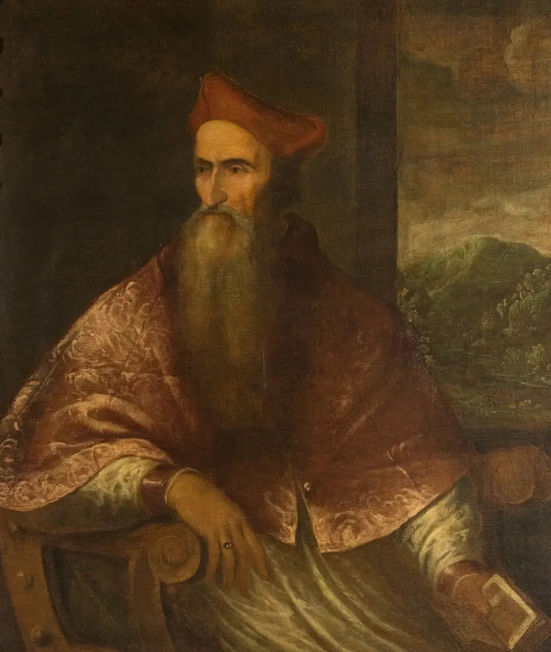 Portret van kardinaal Pietro Bembo - Titian