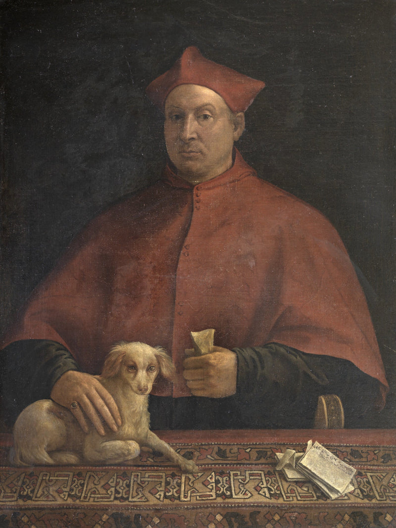 Portret van kardinaal Pompeo Colonna - Sebastiano del Piombo