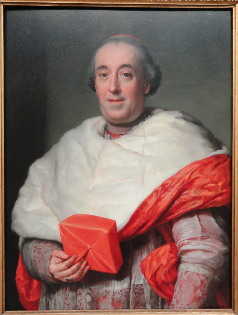 Portret van kardinaal Zelada - Anton Raphael Mengs