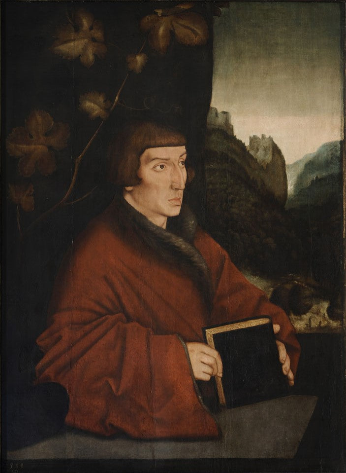 Portret van de kanunnik Ambrosius Volmar Keller - Hans Baldung Grien