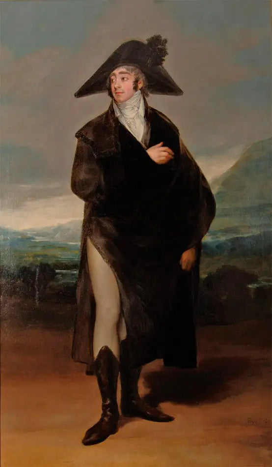 Portret van de graaf van Fernán Núñez - Francisco de Goya