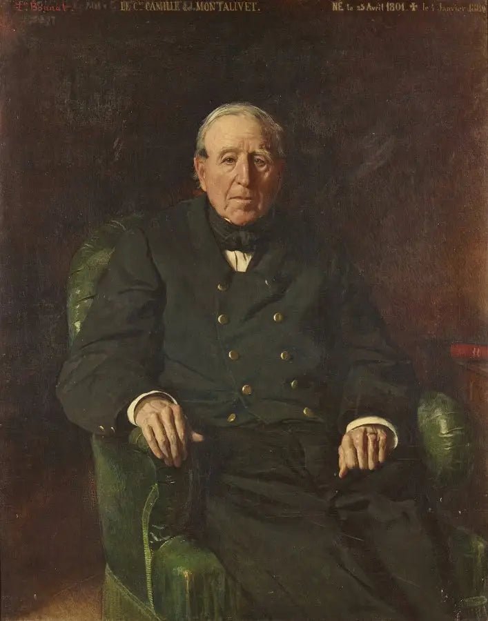 Portret van graaf Montalivet - Léon Bonnat
