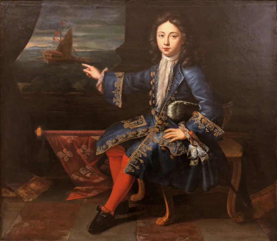 Portret van graaf de Toulouse - Hyacinthe Rigaud