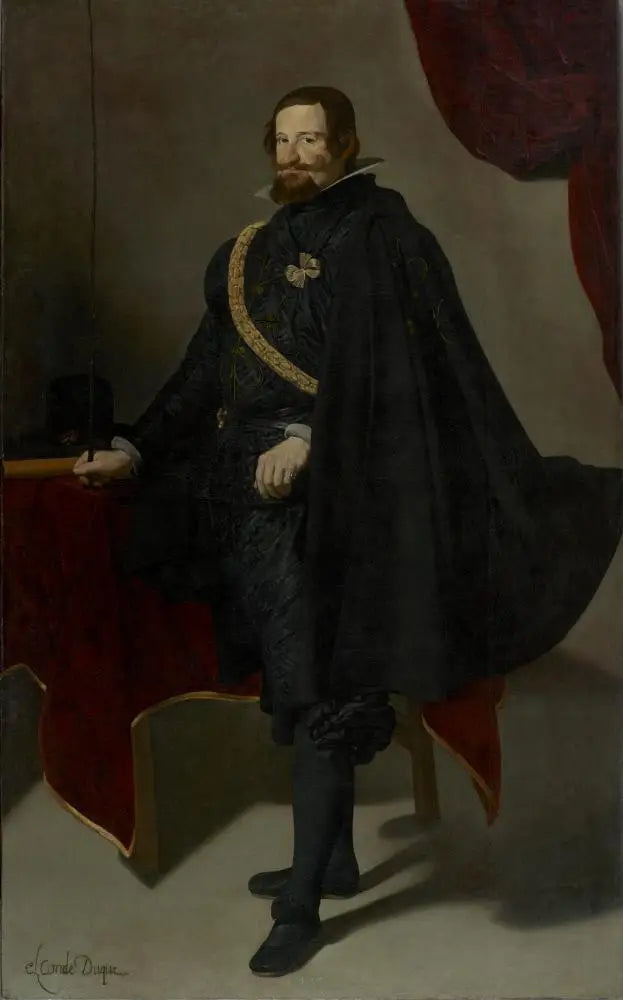 Portret van graaf-duke d'Olivares - Diego Velázquez