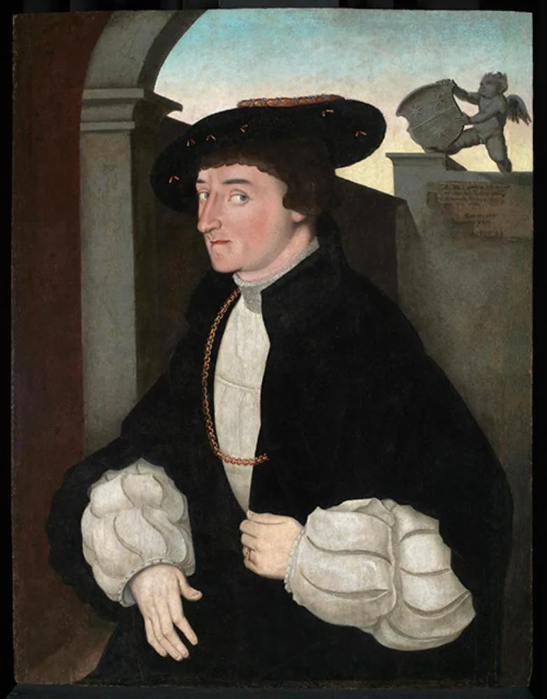 Portret van graaf Georg I van Erbach - Hans Baldung Grien