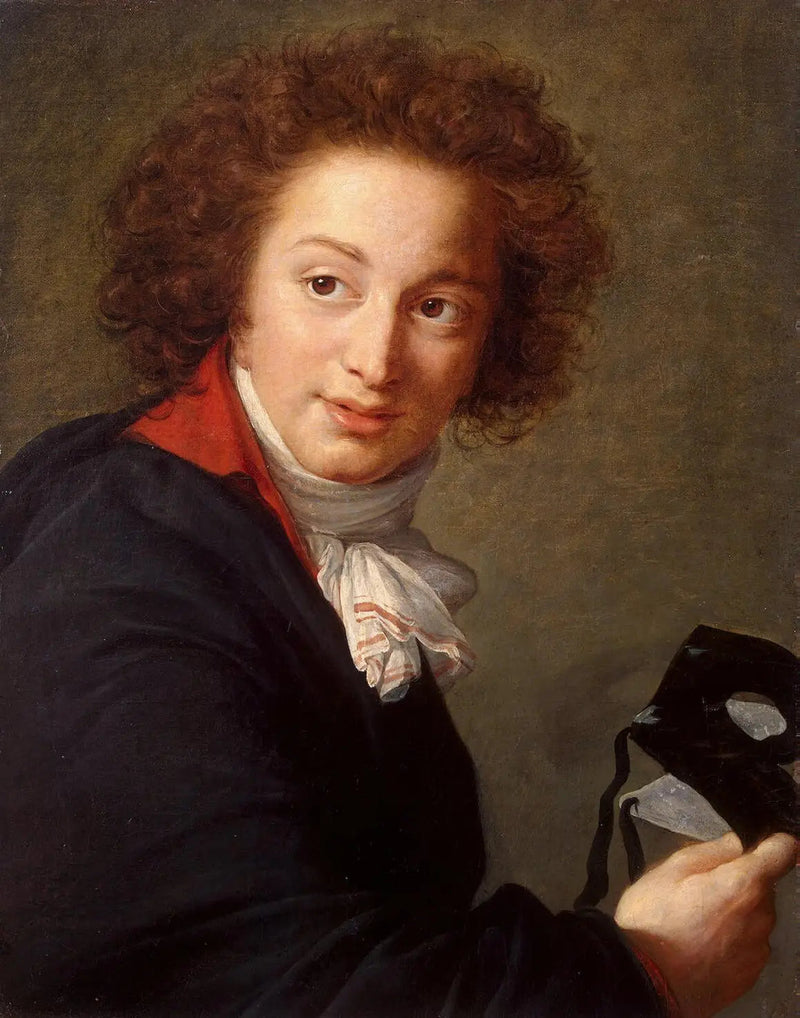 Portret van graaf Grigori Tchernychev met een masker in de hand - Élisabeth Vigeé Le Brun

Source:
Portrait du comte Grigori Tchernychev avec un masque à la main - Élisabeth Vigée Le Brun