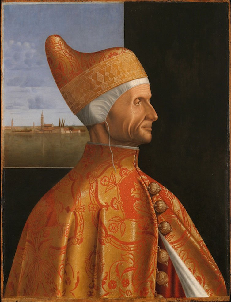 Portret van Doge Leonard Loredan - Vittore Carpaccio