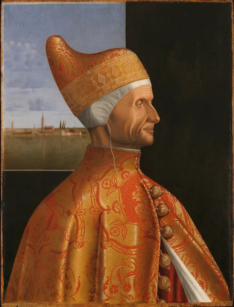 Portret van Doge Leonard Loredan - Vittore Carpaccio