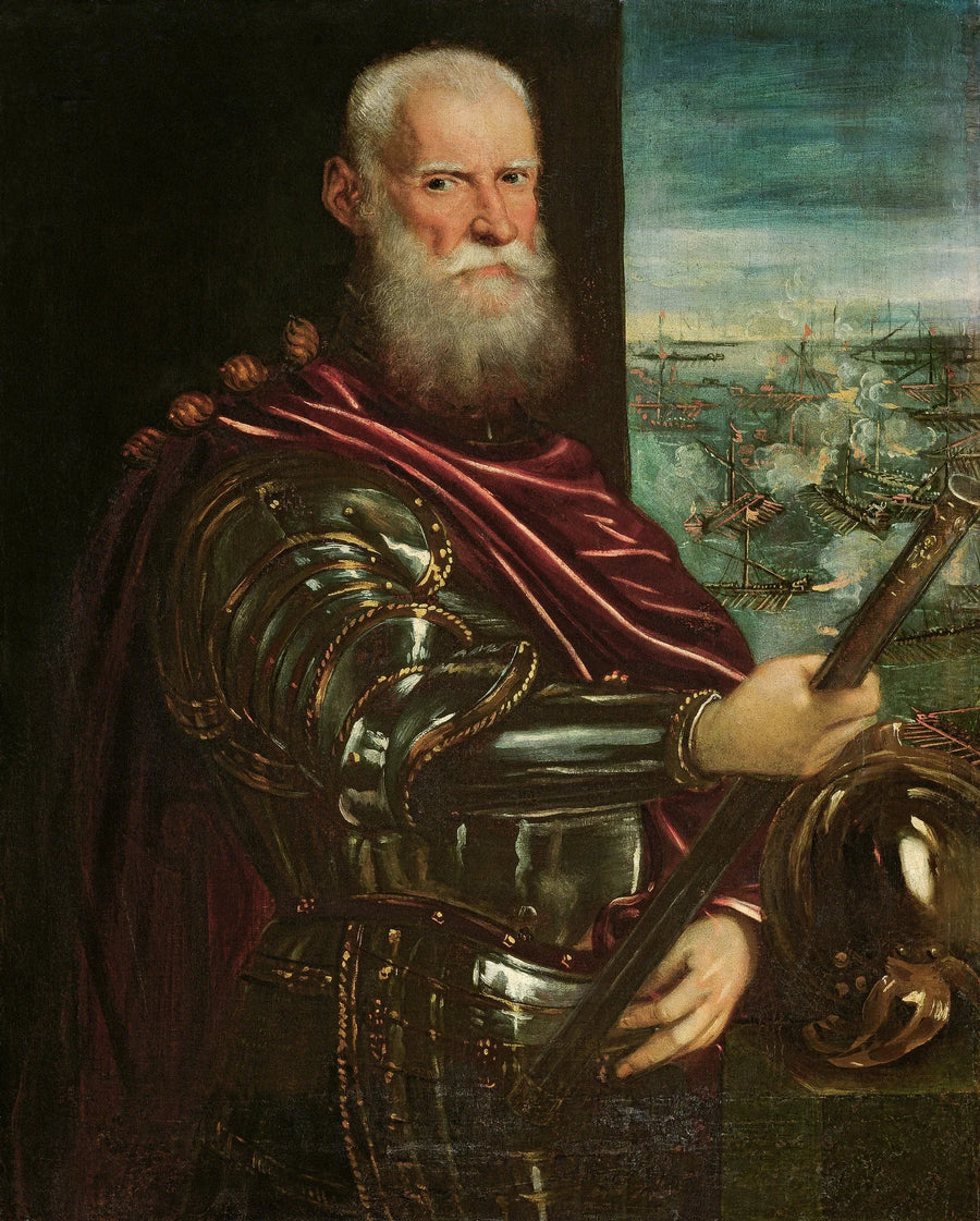 Portret van doge Sébastien Venier - Jacopo Tintoretto