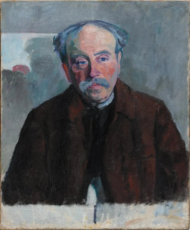 Portret van de Douanier Rousseau - Robert Delaunay