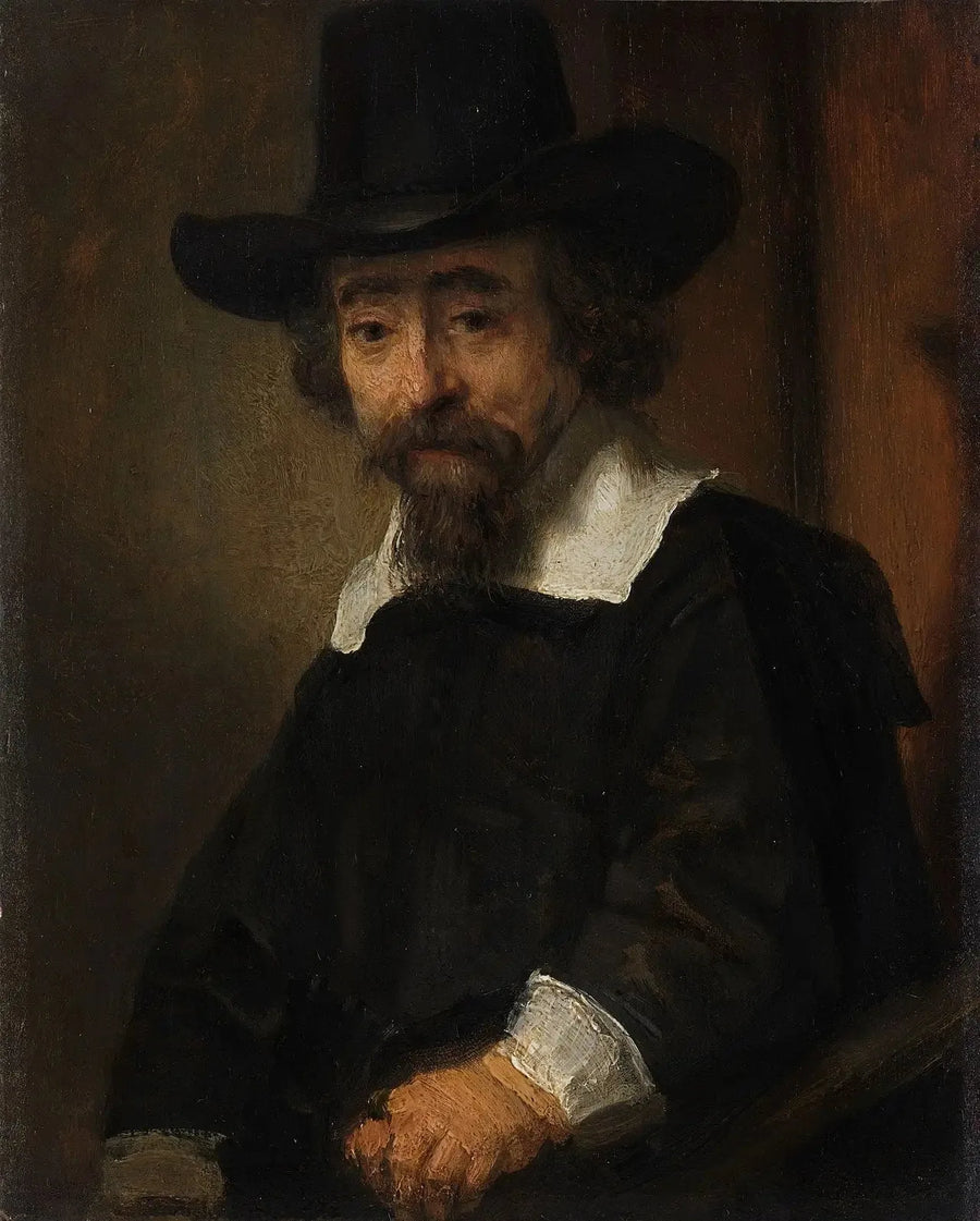 Portret van Dr. Ephraïm Bueno - Rembrandt