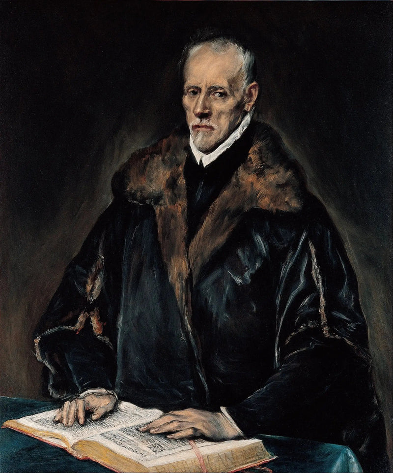 Portret van Dr. Francisco de Pise - El Greco