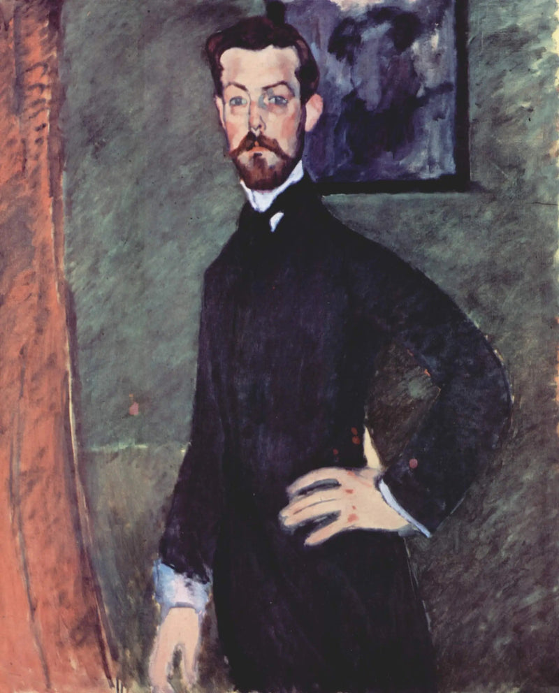 Portret van Dr. Paul Alexandre - Amedeo Modigliani