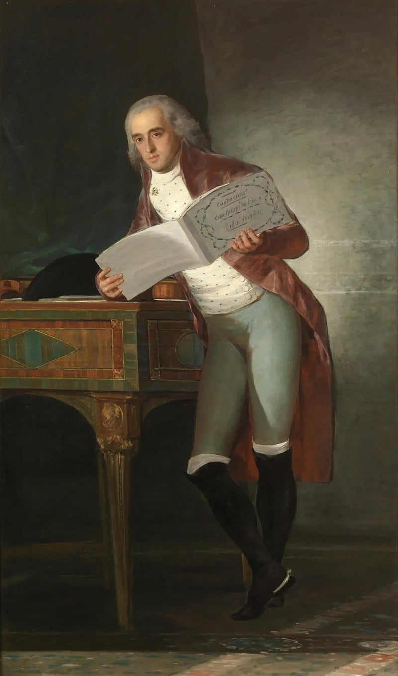 portret van de hertog van Alva - Francisco de Goya