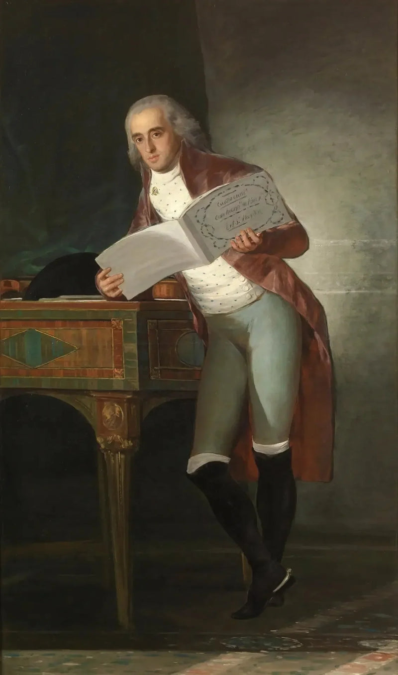 portret van de hertog van Alva - Francisco de Goya