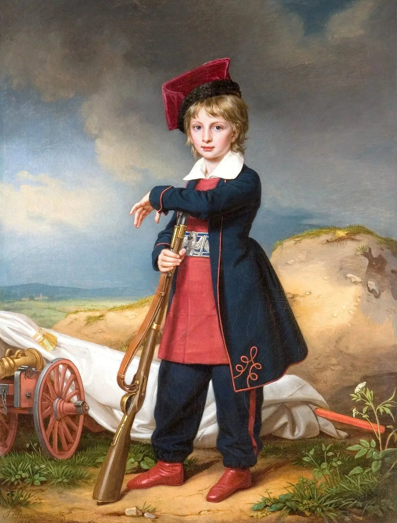Portret van de hertog van Reichstadt in Poolse militaire kleding - Joseph Karl Stieler