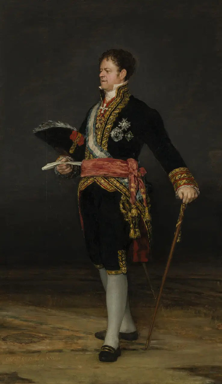 Portret van de hertog van San Carlos - Francisco de Goya