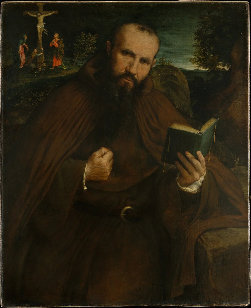 Portret van broer Gregorio Belo uit Vicence - Lorenzo Lotto