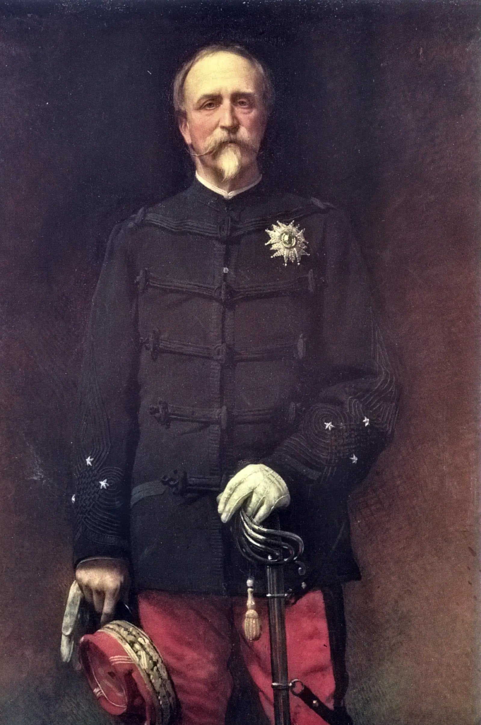 Portrait du général Henri d'Orléans, duc d'Aumale (1880) - Léon Bonnat image 1 reproduction réalisée par Alpha Reproduction
