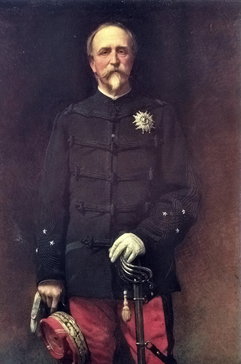 Portret van generaal Henri d'Orléans, hertog van Aumale (1880) - Léon Bonnat