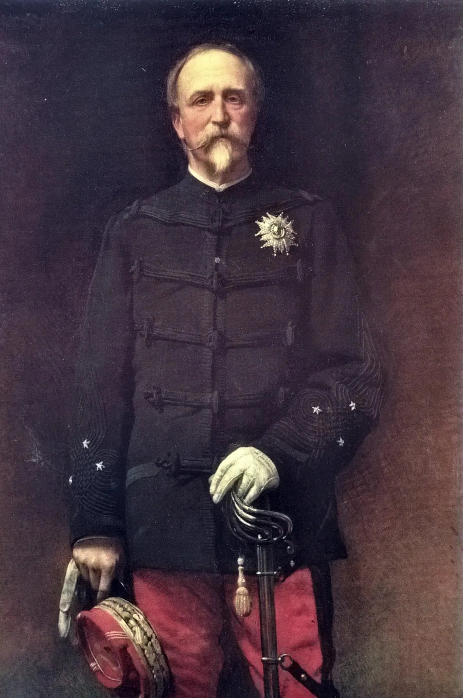 Portret van generaal Henri d'Orléans, hertog van Aumale (1880) - Léon Bonnat