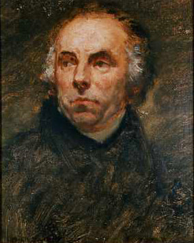 Portret van de Engelse graveur Reynolds - Ary Scheffer