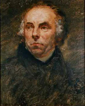 Portret van de Engelse graveur Reynolds - Ary Scheffer