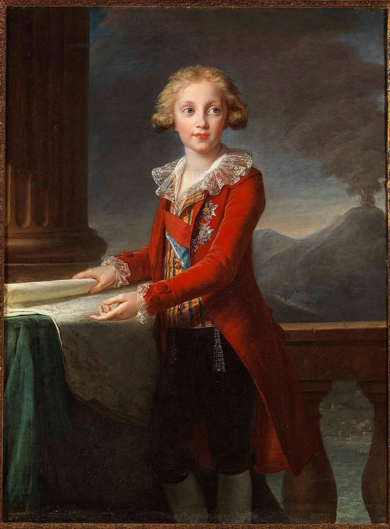Portret van de jonge Francesco van Bourbon-Sicilië - Élisabeth Vigée Le Brun

Source:
Portrait du jeune Francesco de Bourbon-Sicile - Élisabeth Vigée Le Brun