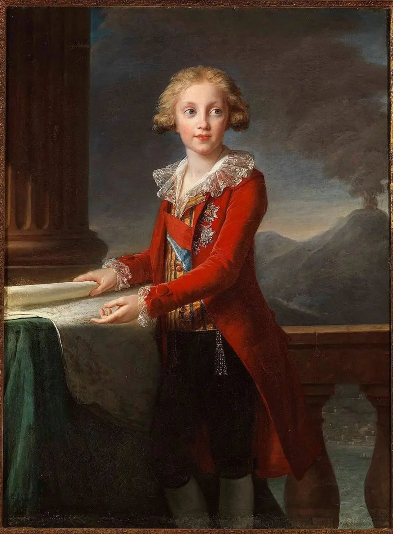 Portret van de jonge Francesco van Bourbon-Sicilië - Élisabeth Vigée Le Brun

Source:
Portrait du jeune Francesco de Bourbon-Sicile - Élisabeth Vigée Le Brun
