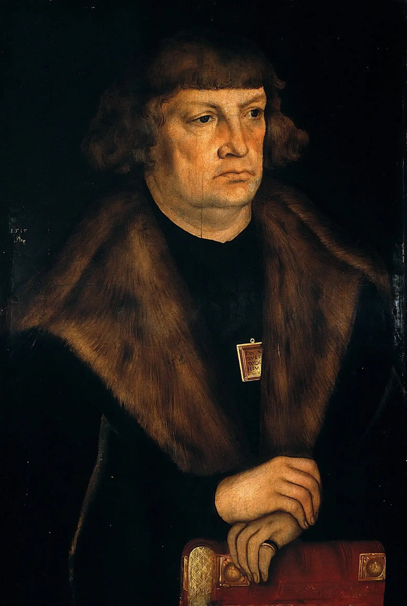 Portret van de burgemeester van Weißenfels - Lucas Cranach de Oudere