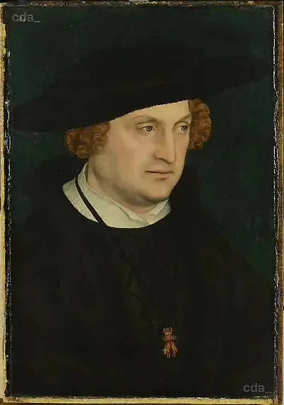 Portret van markgraaf Jan van Brandenburg-Ansbach - Lucas Cranach de Oudere