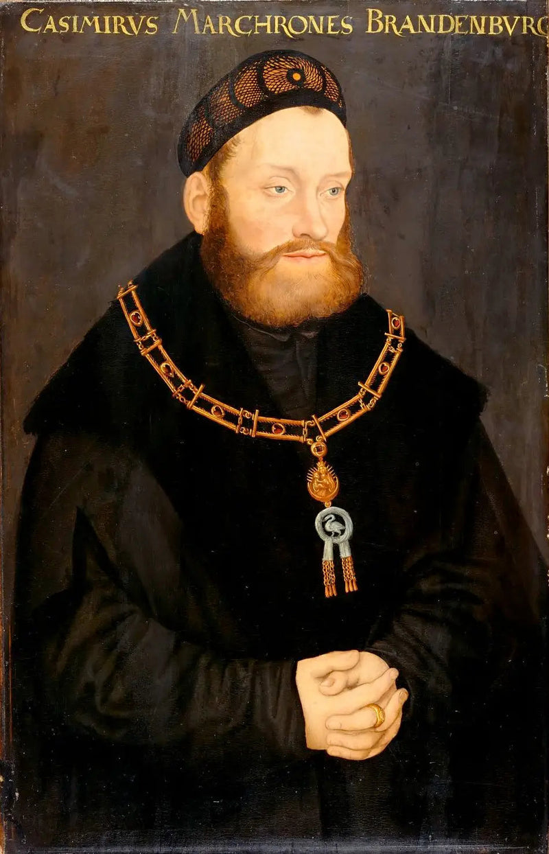 Portret van de markies Kasimir van Brandenburg-Kulmbach - Lucas Cranach de Oudere
