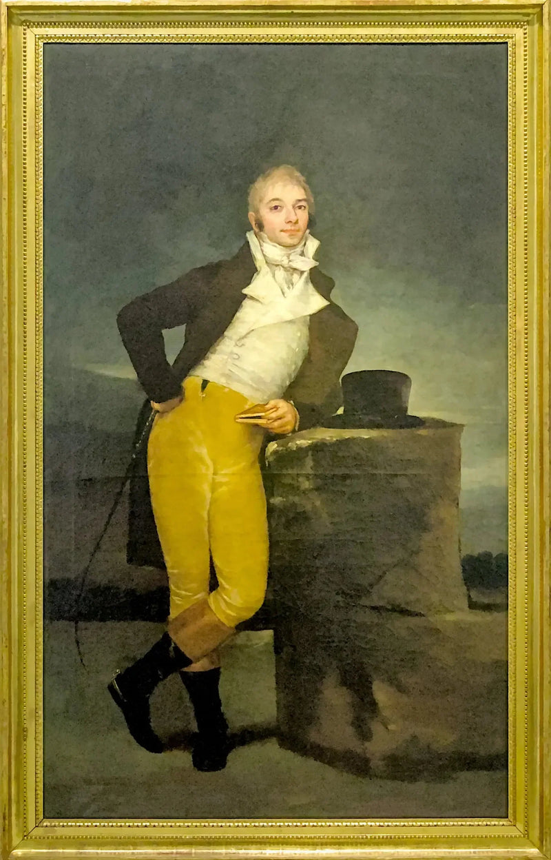 Portret van de markies van San Adrian - Francisco de Goya