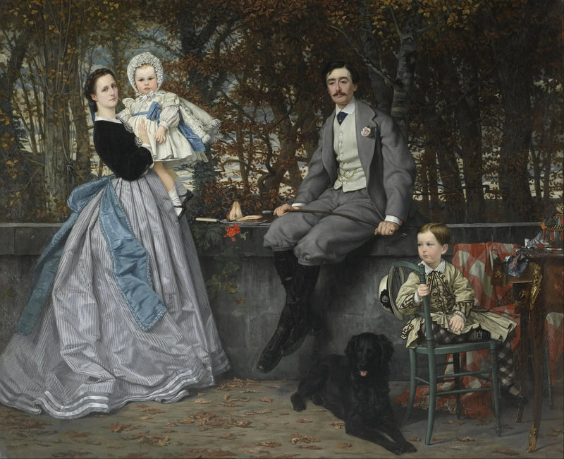 Portret van de markies en de markiezin van Miramon en hun kinderen - James Tissot

Source:
Portrait du marquis et de la marquise de Miramon et de leurs enfants - James Tissot