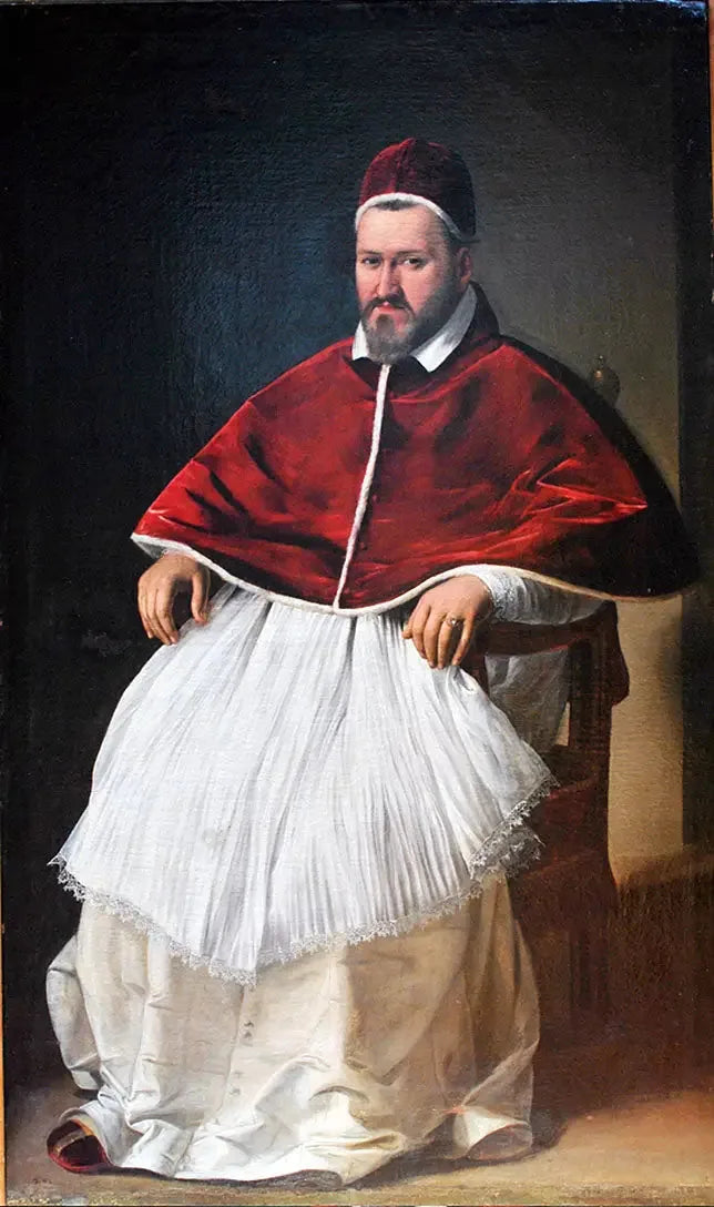 Portret van paus Paulus V - Caravaggio