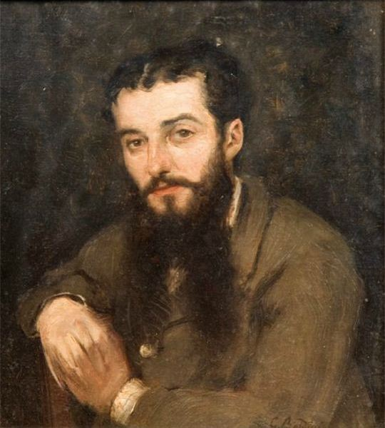 Portret van de schilder Alessandro Lanfredini - Giovanni Boldini
