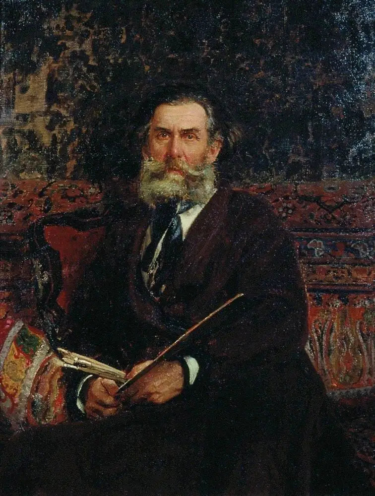 Portret van de schilder Alexeï Petrovitch Bogolioubov - Ilya Repin