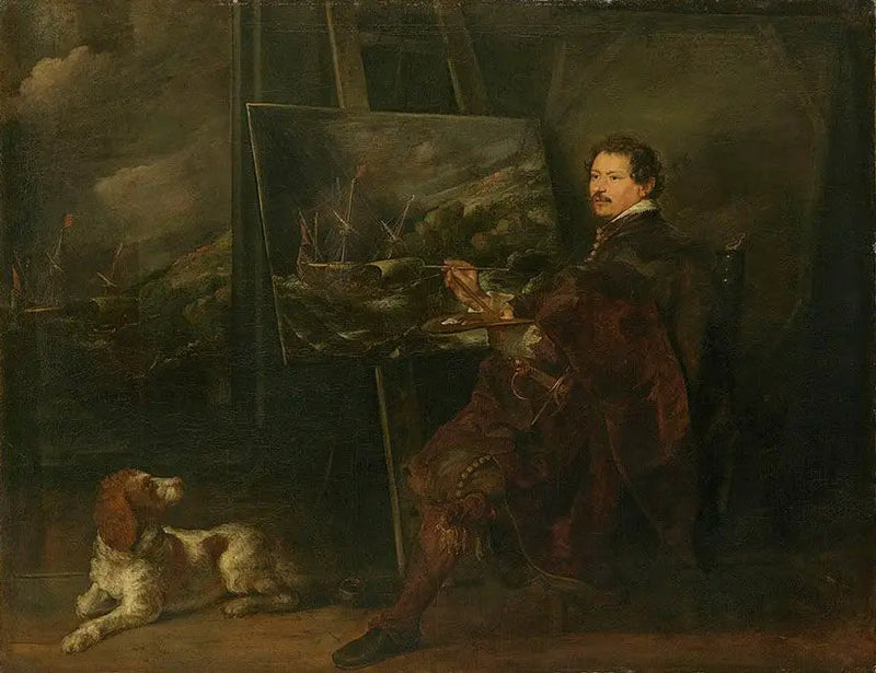 Portret van de schilder Andries van Eertvelt - Antoine van Dyck

Source:
Portrait du peintre Andries van Eertvelt - Antoine van Dyck