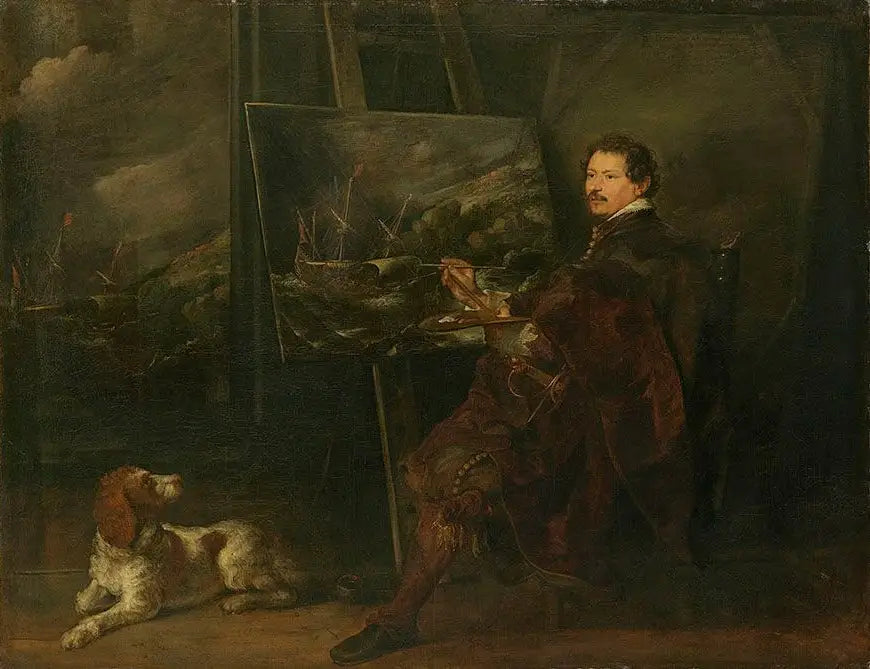 Portret van de schilder Andries van Eertvelt - Antoine van Dyck

Source:
Portrait du peintre Andries van Eertvelt - Antoine van Dyck