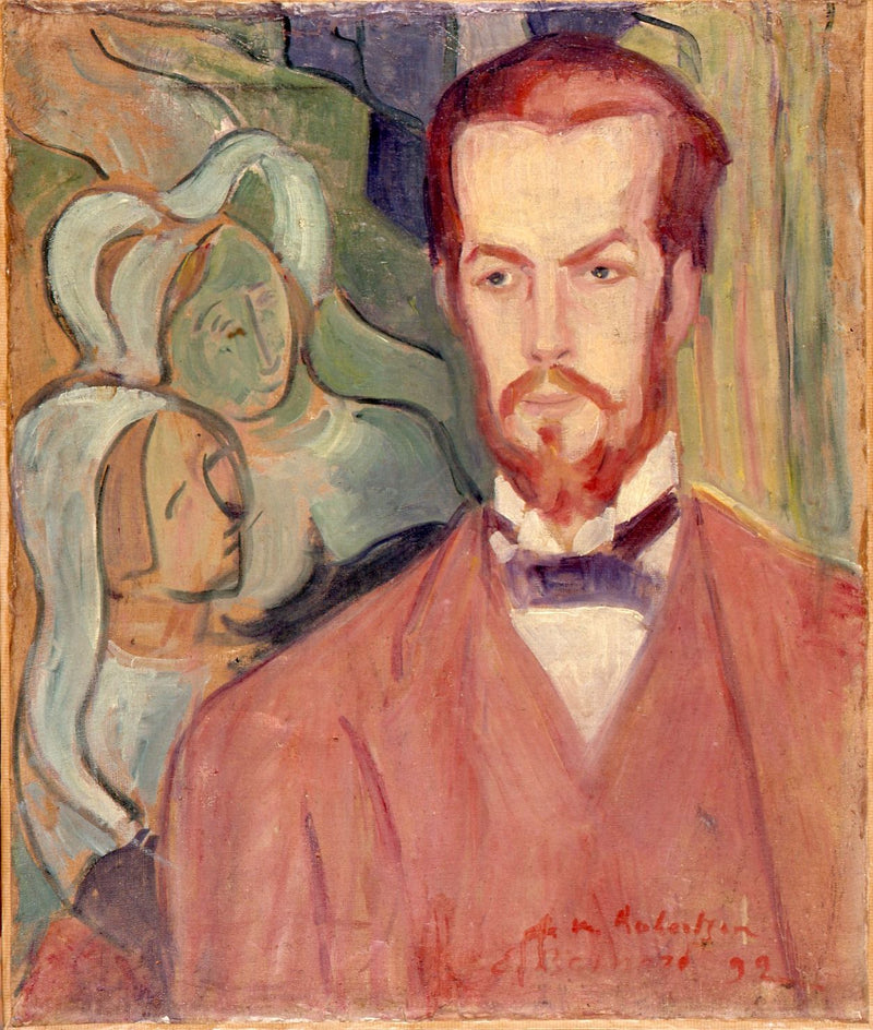Portret van de schilder Éric Forbes-Robertson - Émile Bernard