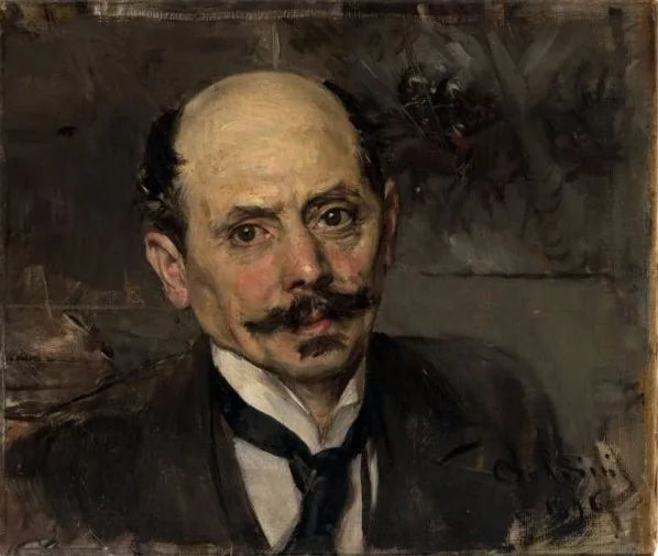 Portret van de schilder Jean-Baptiste Edouard Detaille - Giovanni Boldini