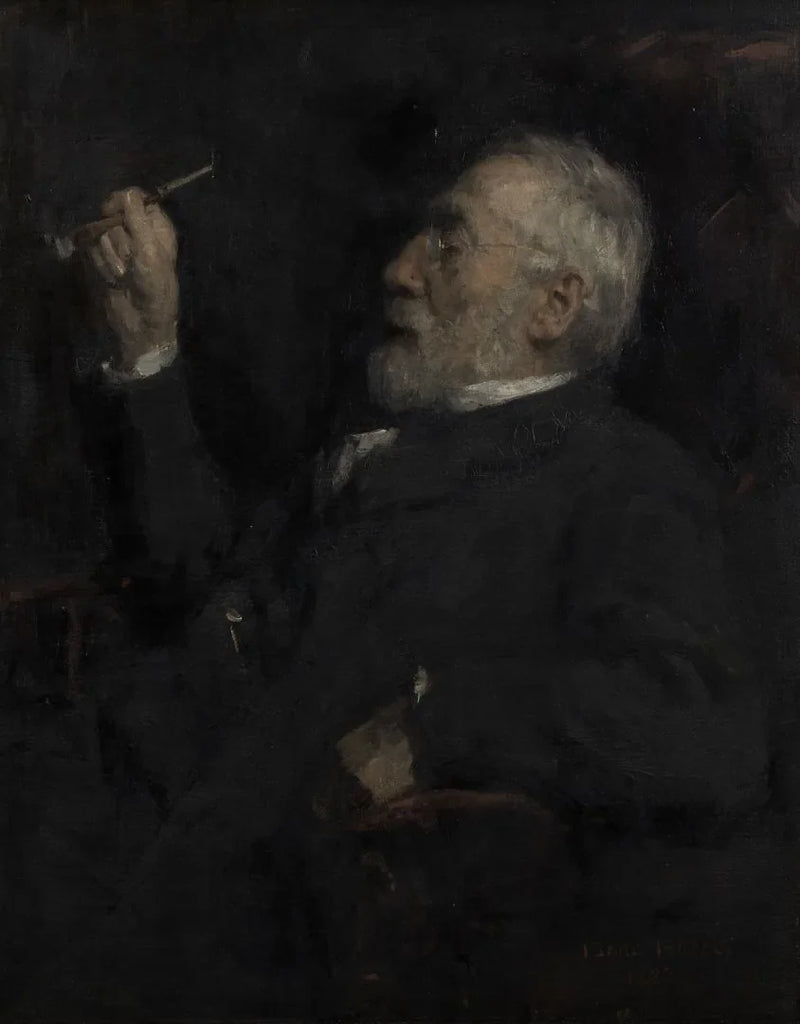 Portret van de schilder Jozef Israëls (1824-1911) - Isaac Israëls