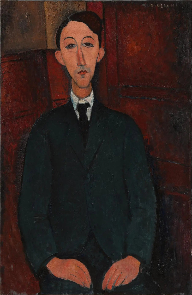 Portret van de schilder Manuel Humbert - Amedeo Modigliani