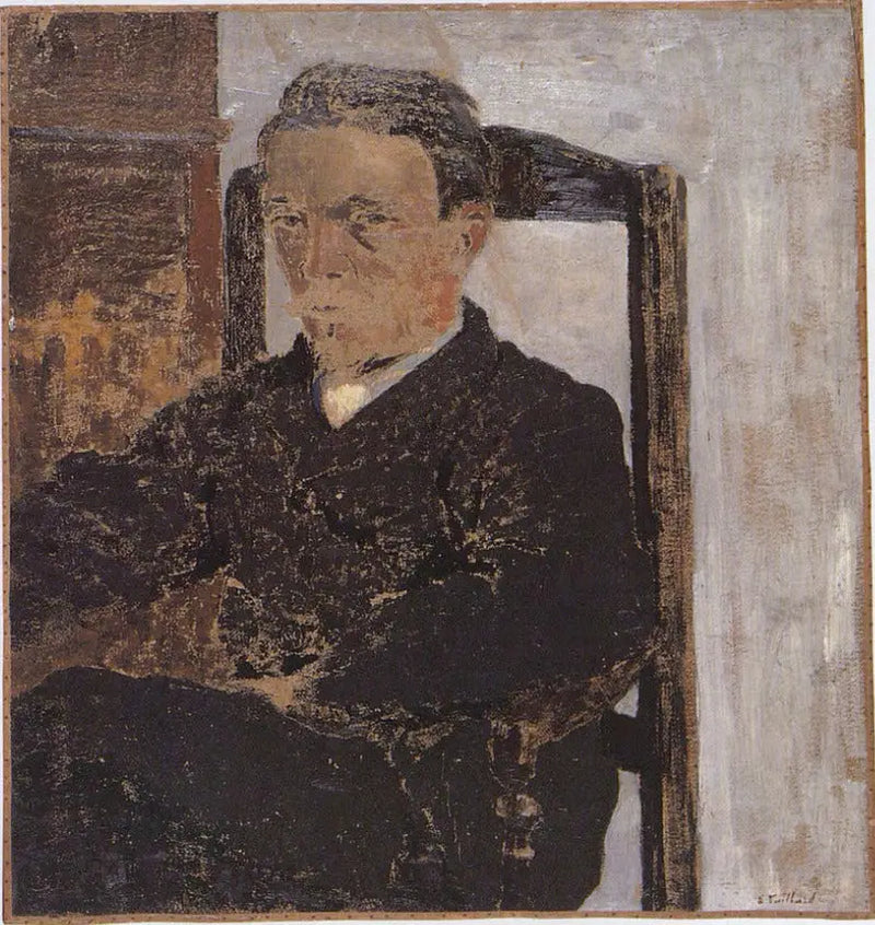 Portret van de schilder Vallotton - Édouard Vuillard