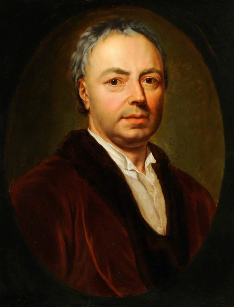 Portret van de vader van de kunstenaar - Anton Raphael Mengs