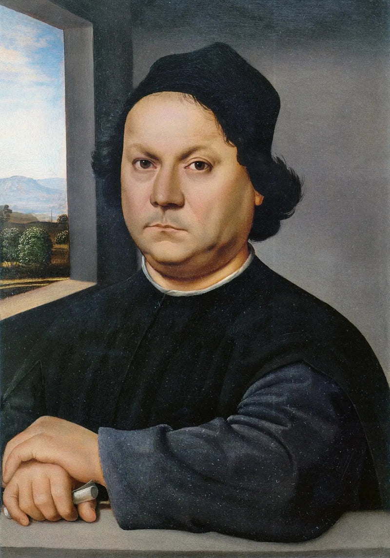 Portret van de Perugino - Raphael Sanzio